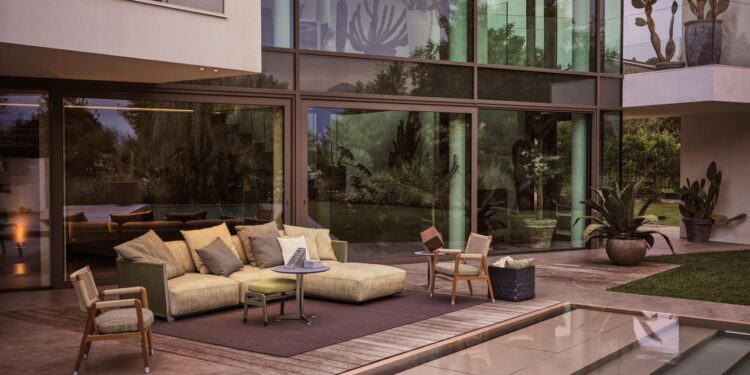 Gallery of Using Furniture to Create a Seamless Flow Between Indoor and ...