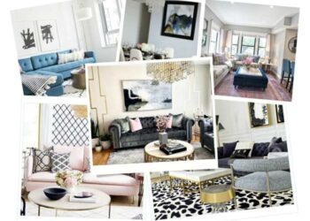 Before and After: Glam Global Style Interior Design - Decorilla Online ...