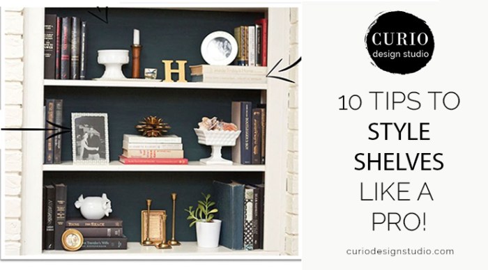 How-to-style-shelves | Curio Design Studio